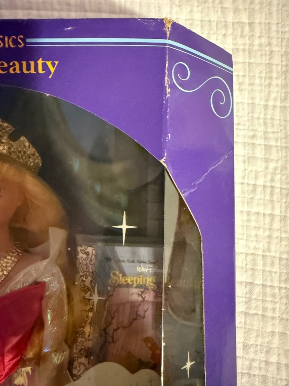 Disney ORIGINAL Classic "Sleeping Beauty” NRFB 1991 Vintage Mattel Pink Dress - Picture 4 of 16